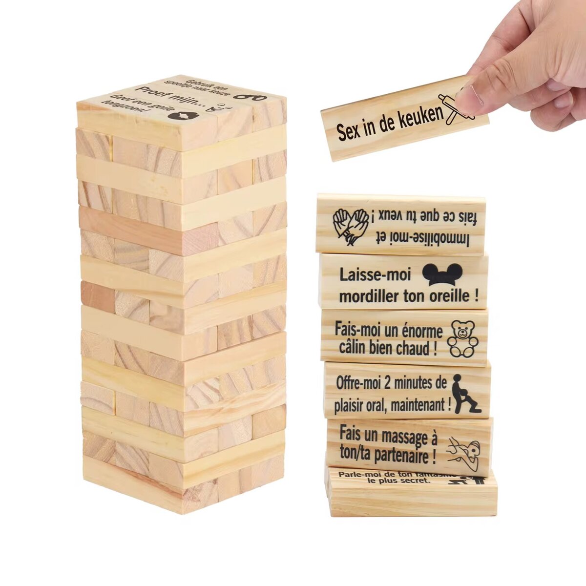 Jeu d'Empilement Érotique