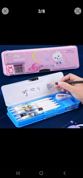 Multi function pencil box