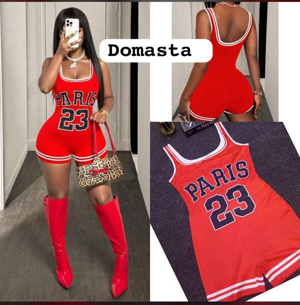 Combinaison rouge Paris 23