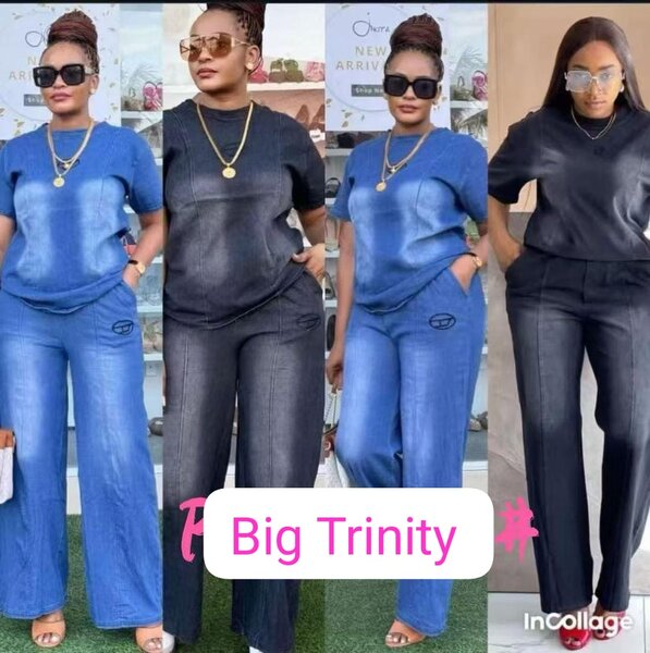 Tenue élégante en denim