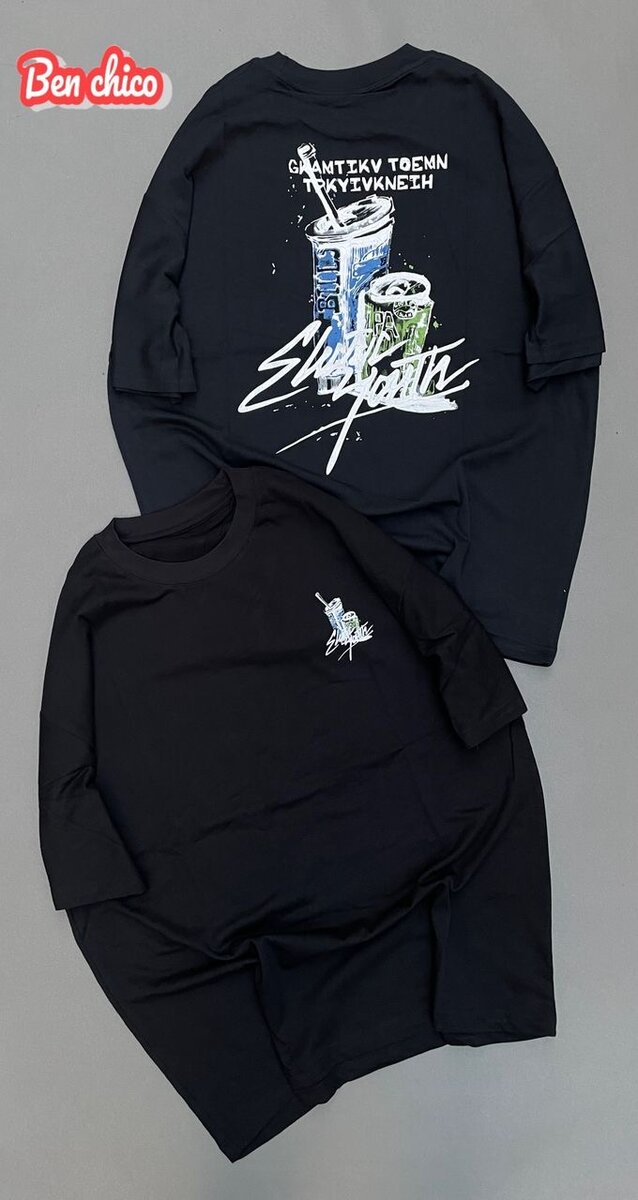 T-shirts unisex imprimés tendance