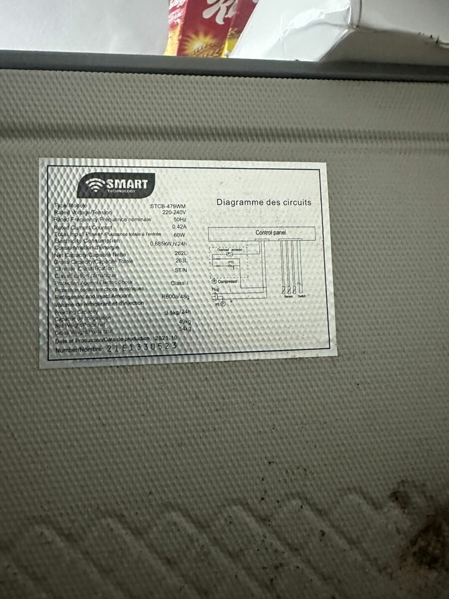 Réfrigérateur congélateur