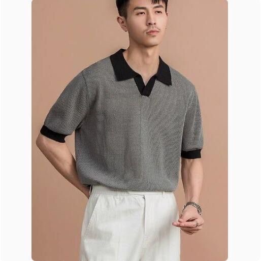 Polo en maille élégante