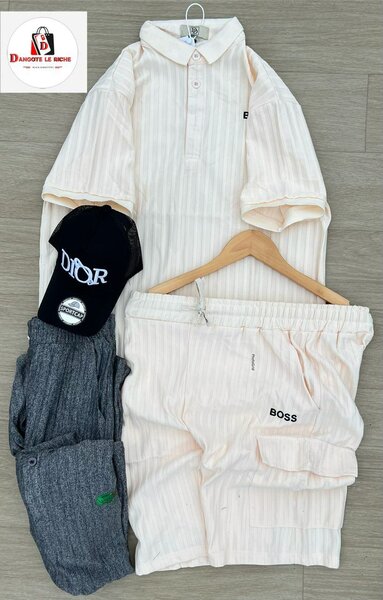 Ensemble polo et short homme