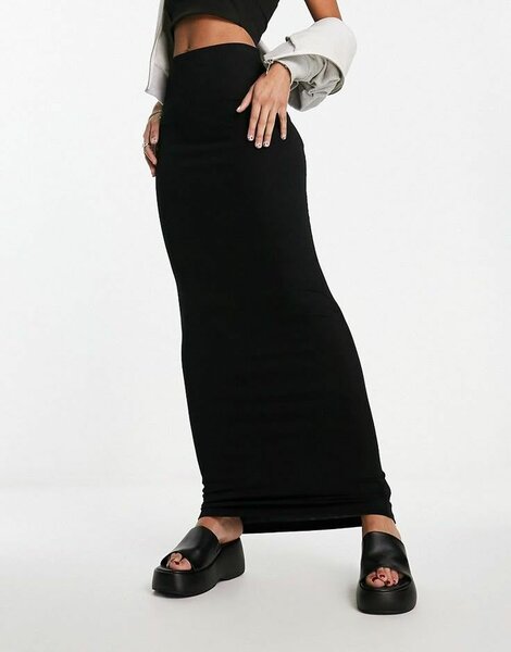 Women's Black Maxi Skirt