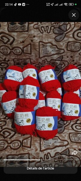 Lol de 10 laine coton