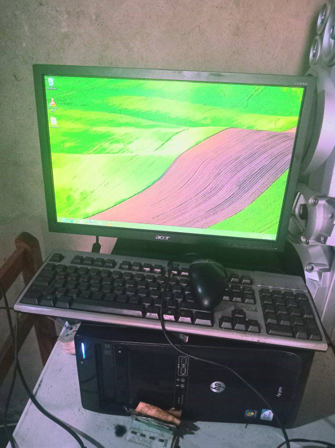 Hp desktop computer full set