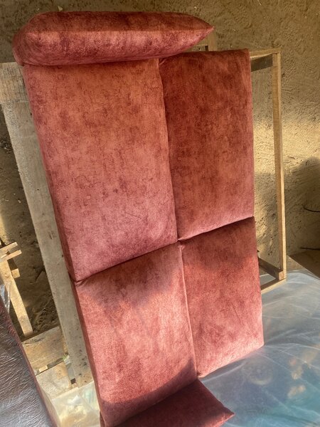 Canapé convertible élégant en velours