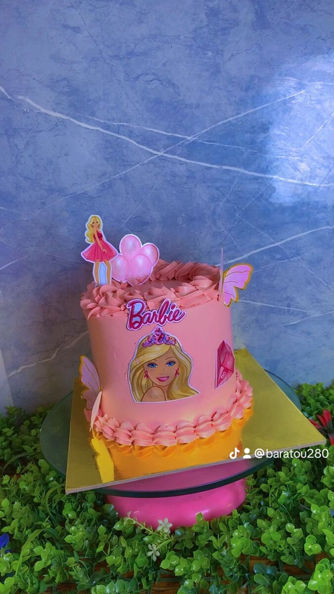 Gâteau Anniversaire Barbie