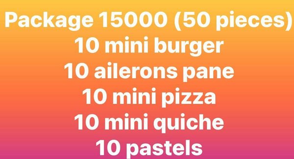 Assortiment Apéritif 50 pièces