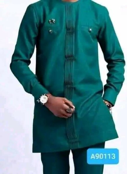 Boubou Homme Élegant Vert