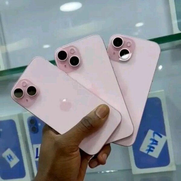 Coque iPhone 15 Apple rose