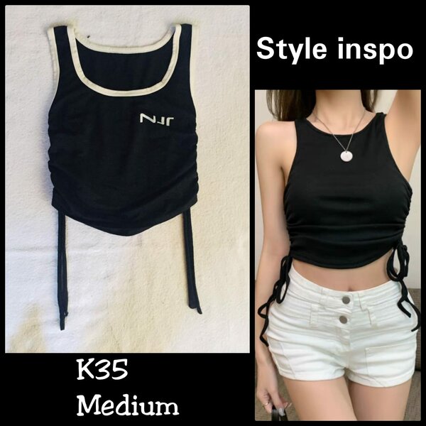 Salaula crop tops and tops