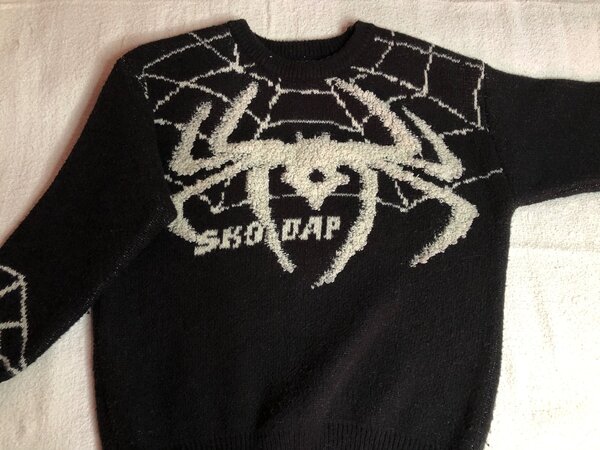 Свитер паук