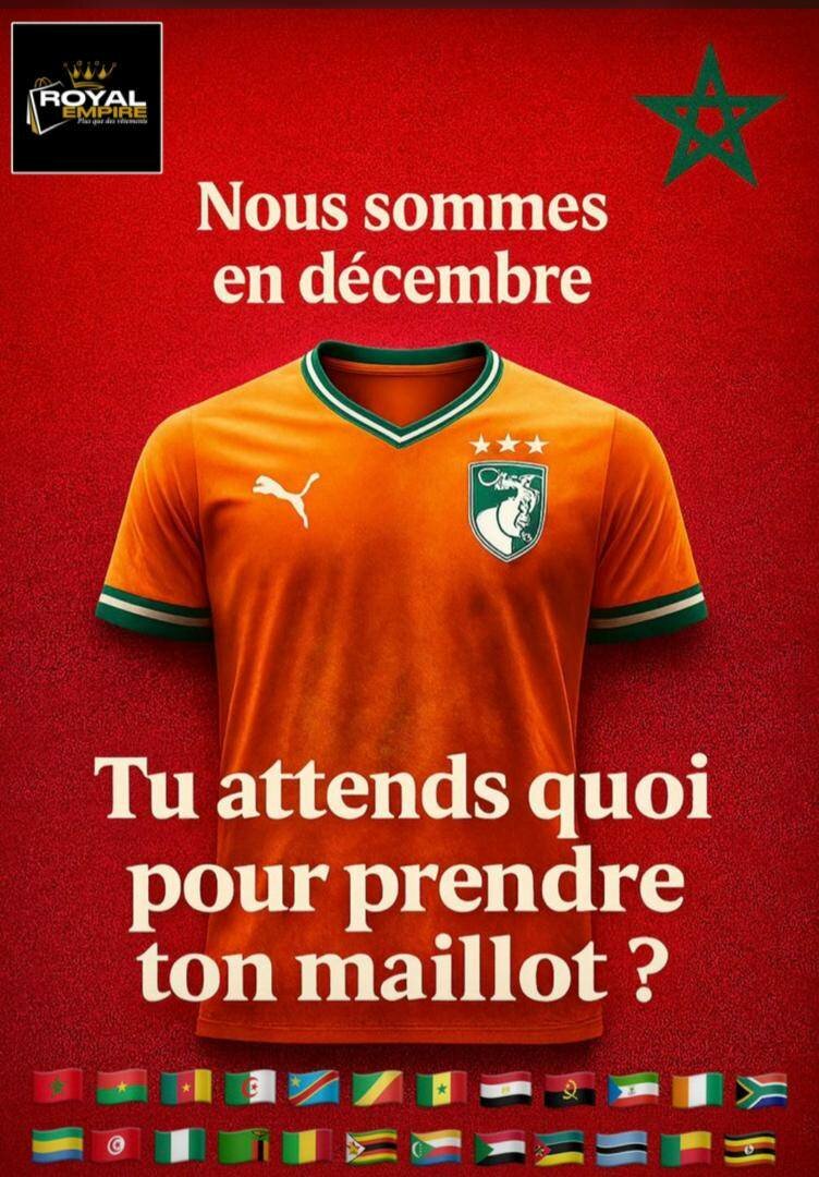 Maillot de football coloré