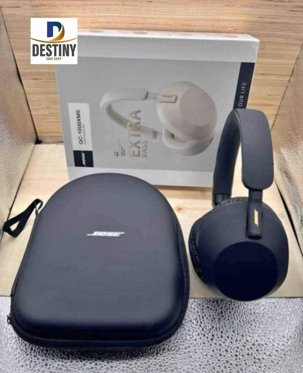 Casque bluetooth Bose muni d'un sac pure bass
