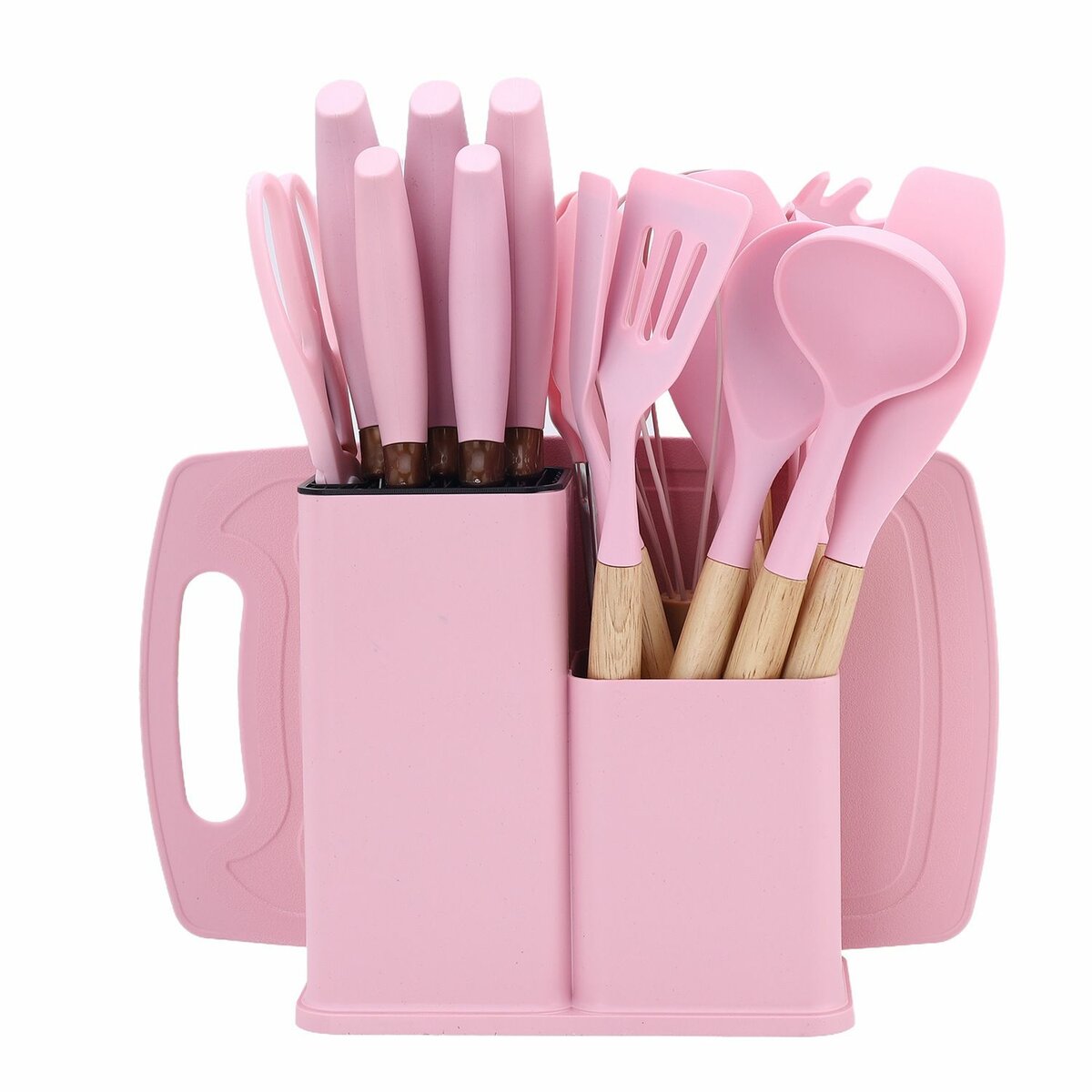 Silicon ladles and knife set