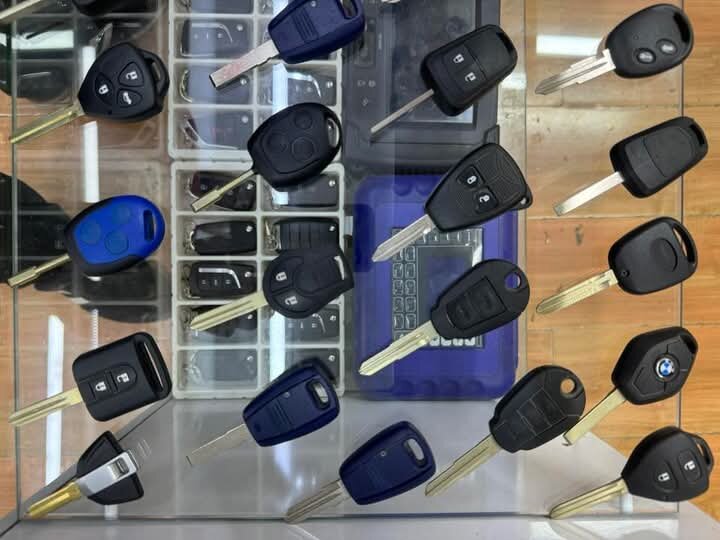 Spare keys and new key