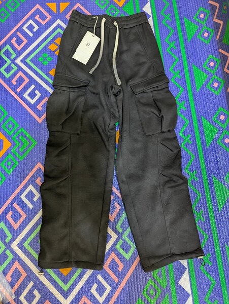 Pantalons cargo en molleton pour hommes