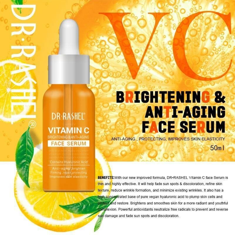 Dr Rashel Vitamin-C Face Serum 50ml | Fast Delivery!