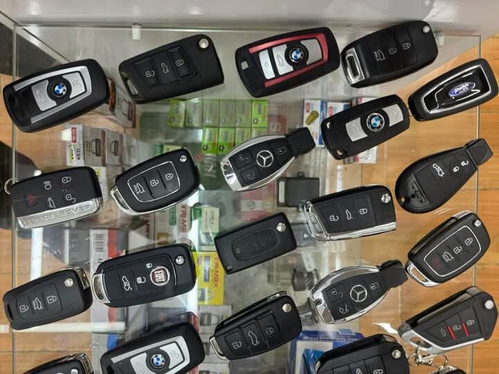 Spare keys and new key