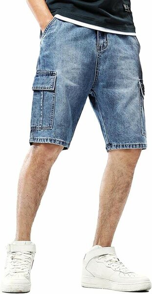 Short jeans cargo