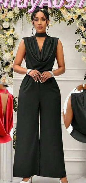 Combinaison élégante dos ouvert