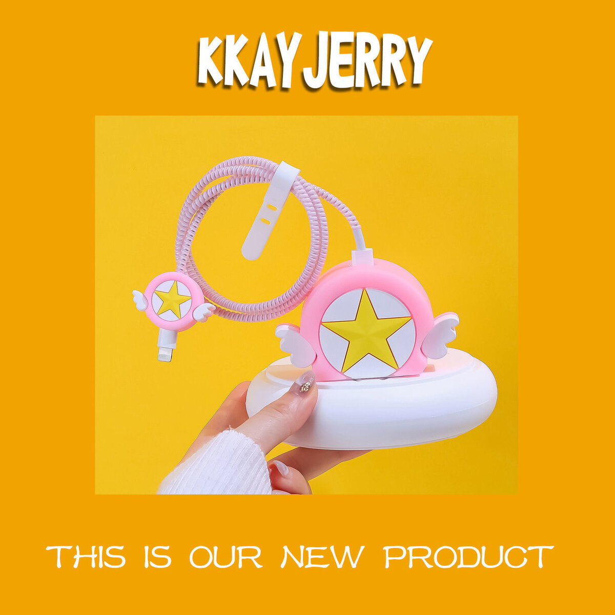 Câble de Charge Dessin Animé