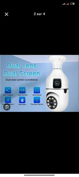 Caméra de Surveillance WiFi HD