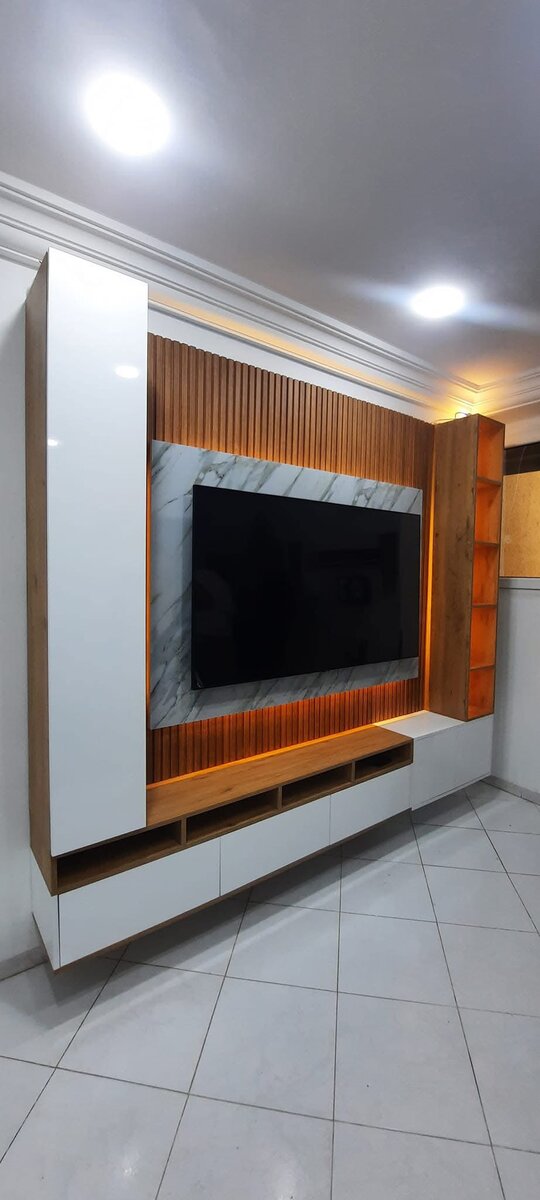 Meuble TV mural moderne