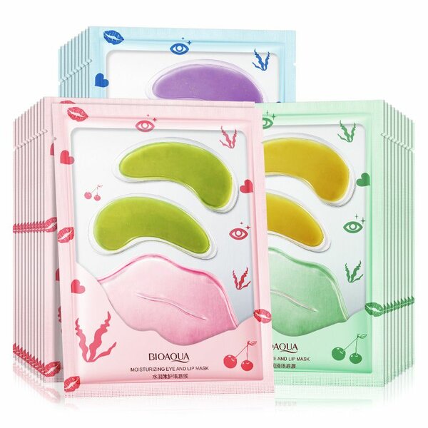 Lip and eye masks