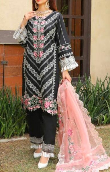 3 piece lawn suit