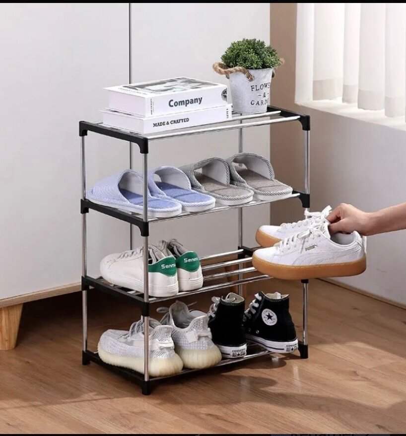 Étagère à chaussures compacte