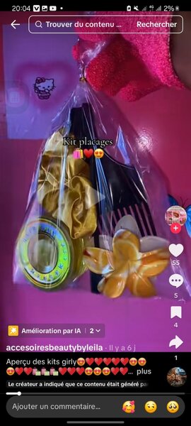 Kit Accessoires Cheveux Girly