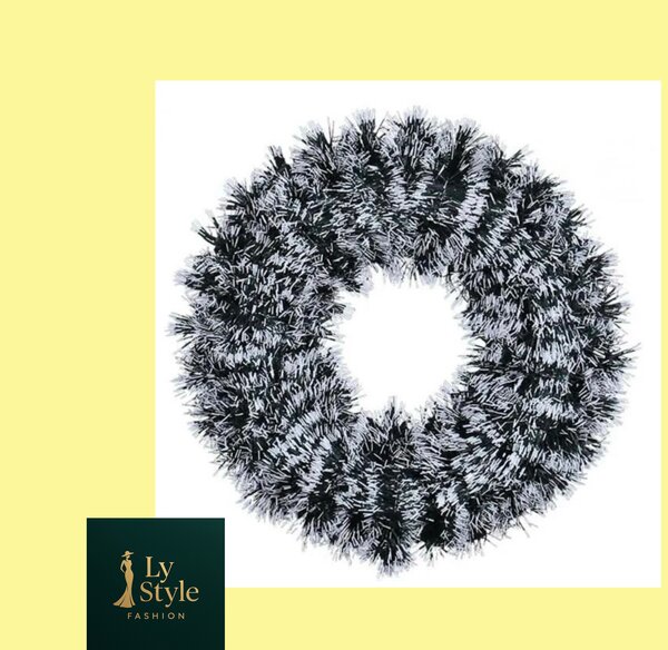 Couronne de Noël Neige