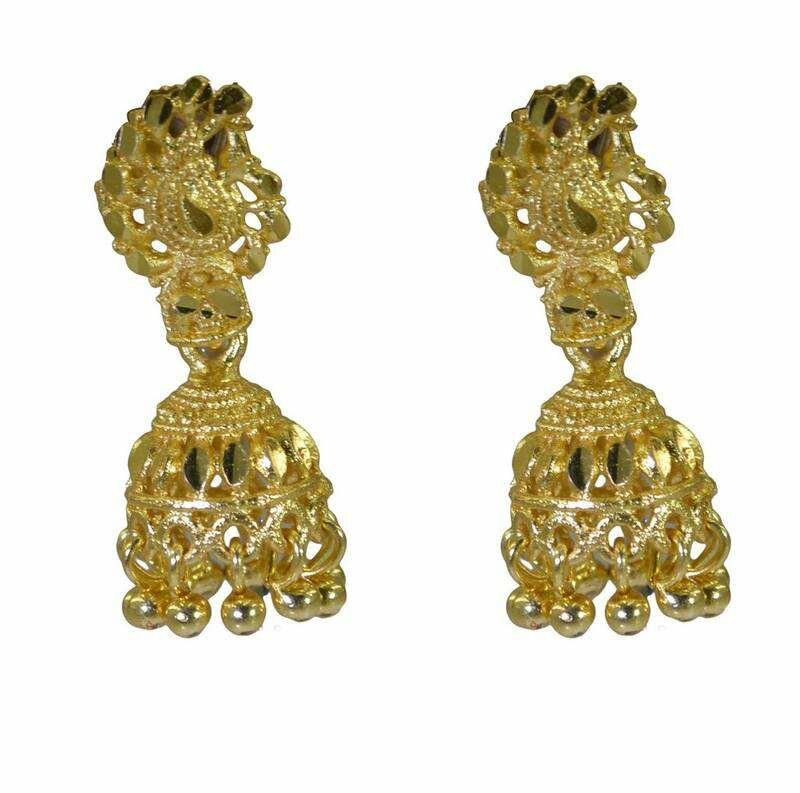 Golden earrings
