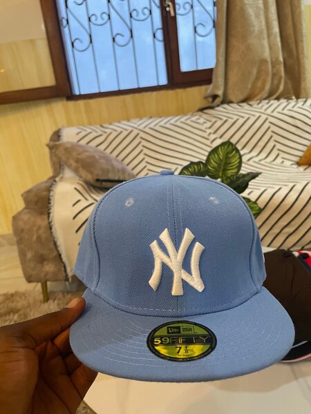 Casquette NY bleu ciel
