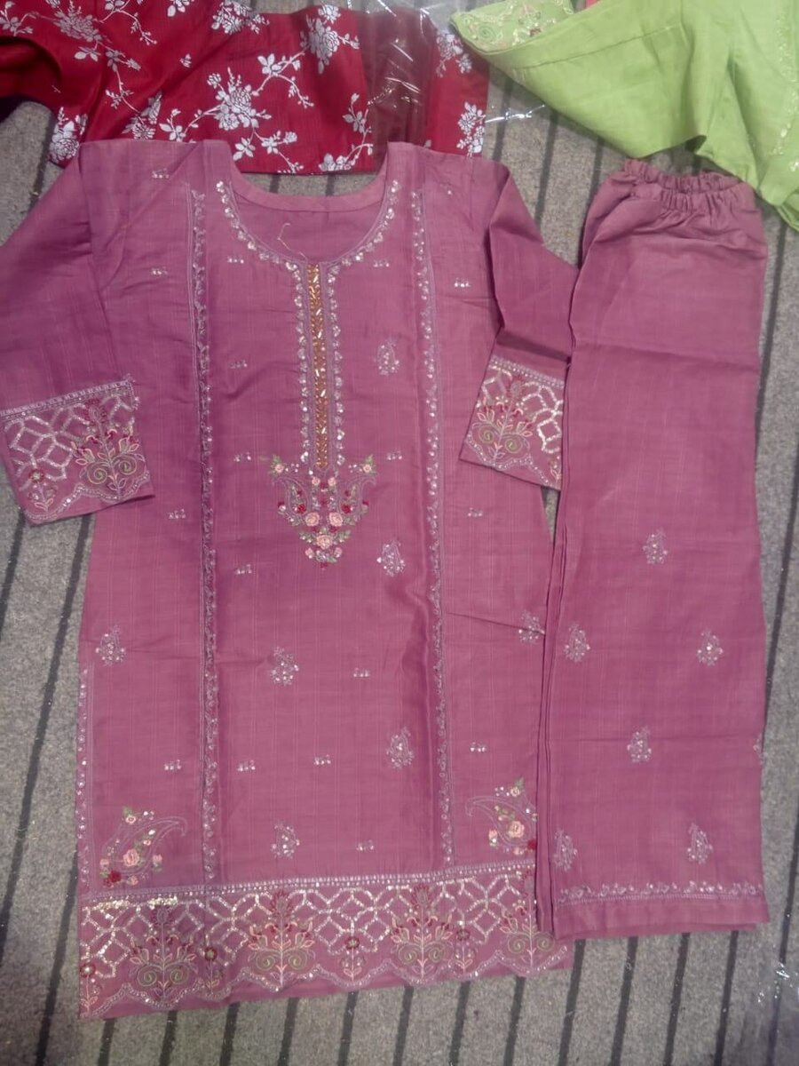 Eid collection summer 2pcs suit doriya cotton