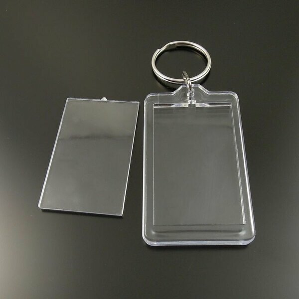 Porte-clés personnalisable en plastique