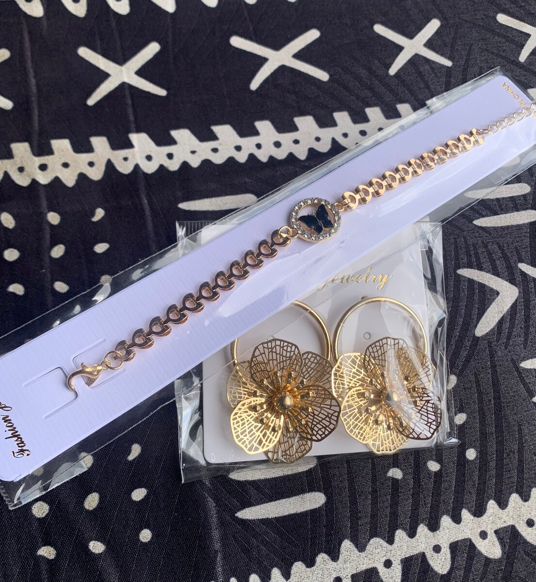 Ensemble Bracelet et Boucles