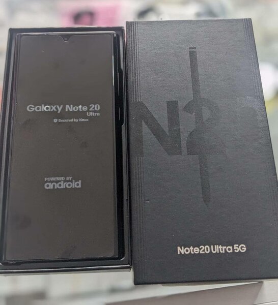 Galaxy note 20 Ultra 5G 256gb/12gb ram in box 12 months warr