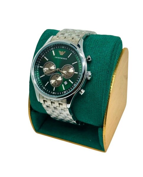 Montre Homme Luxe Argentée