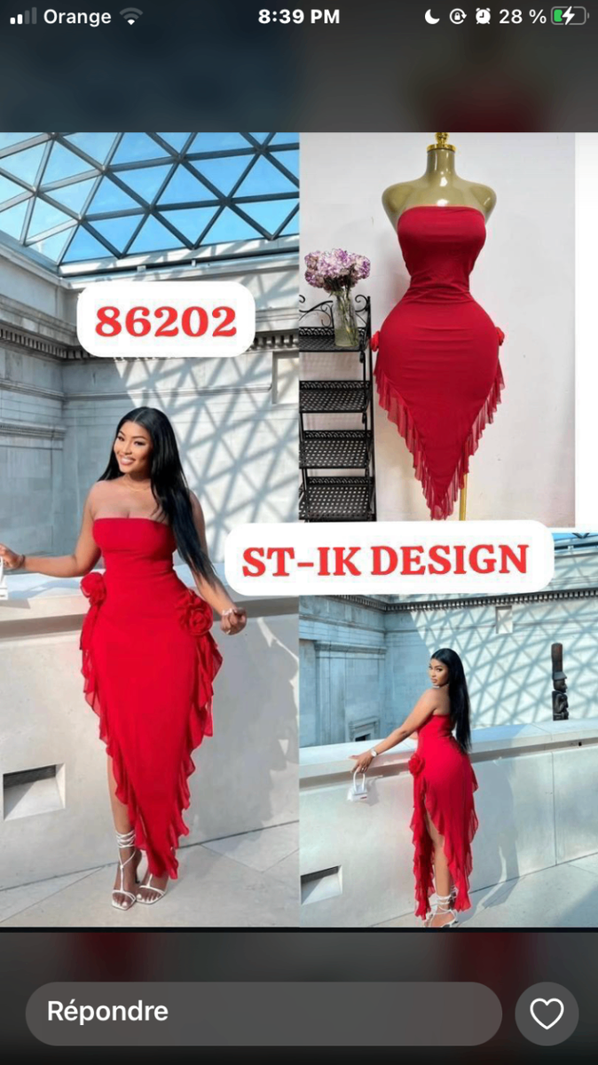 Robe Cocktail Élegante