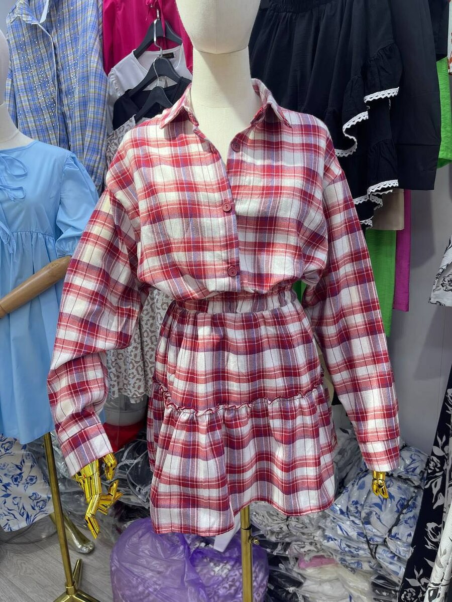 Шикарная хлопковая двойка на весну и лето, дышащая ткань