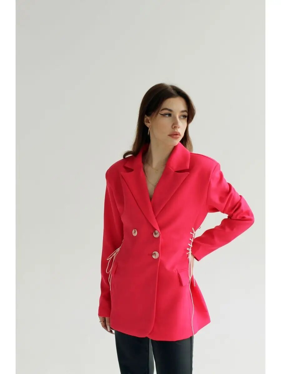 Пиджак с завязками