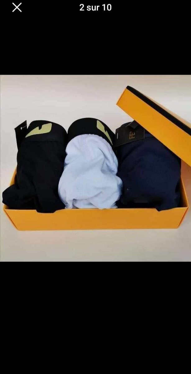 Lot de Boxers Homme - Confort