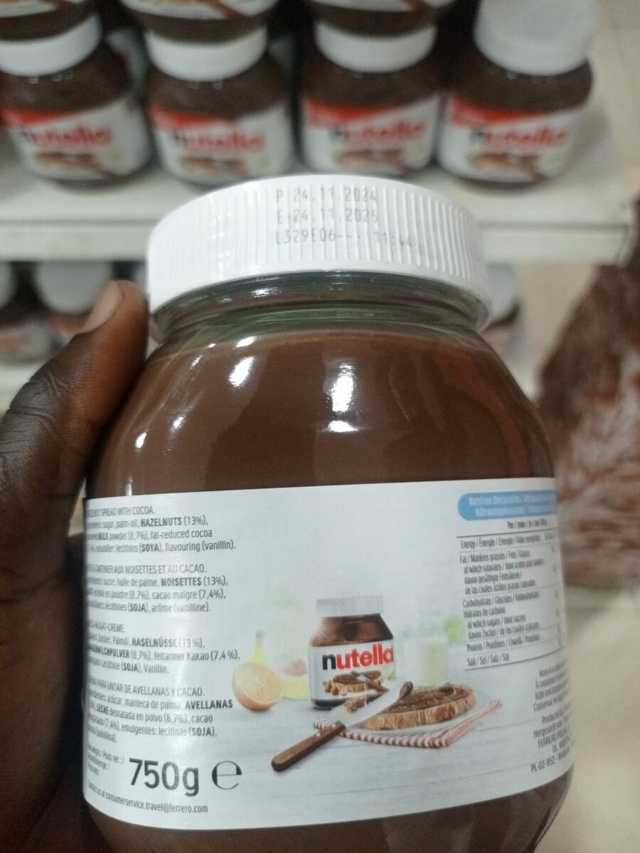 Nutella Pâte à Tartiner 750g