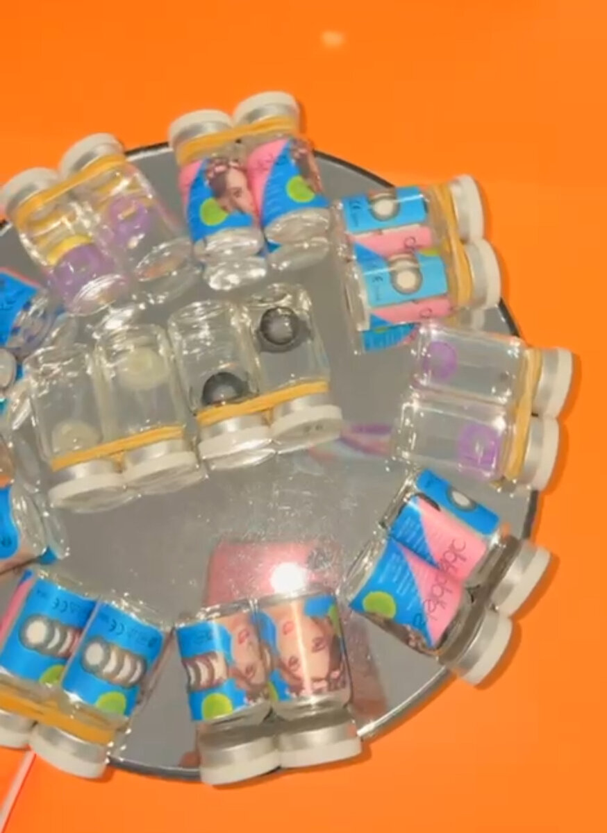 Lentilles de contact colorées