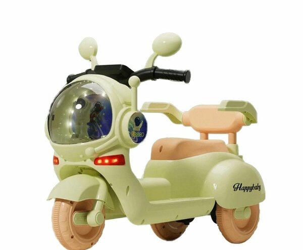 1-5 YEARS ELECTRIC MINI MOTOR BIKE WITH 3- WHEELS, LED LIGHT