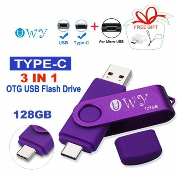Clé USB 128gb 3in 1